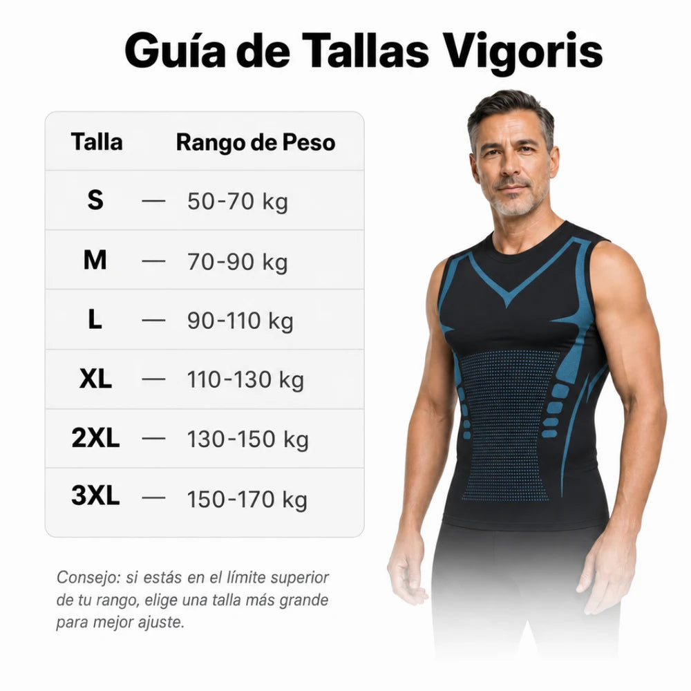 Vigoris - Camiseta de Silueta Definida al Instante